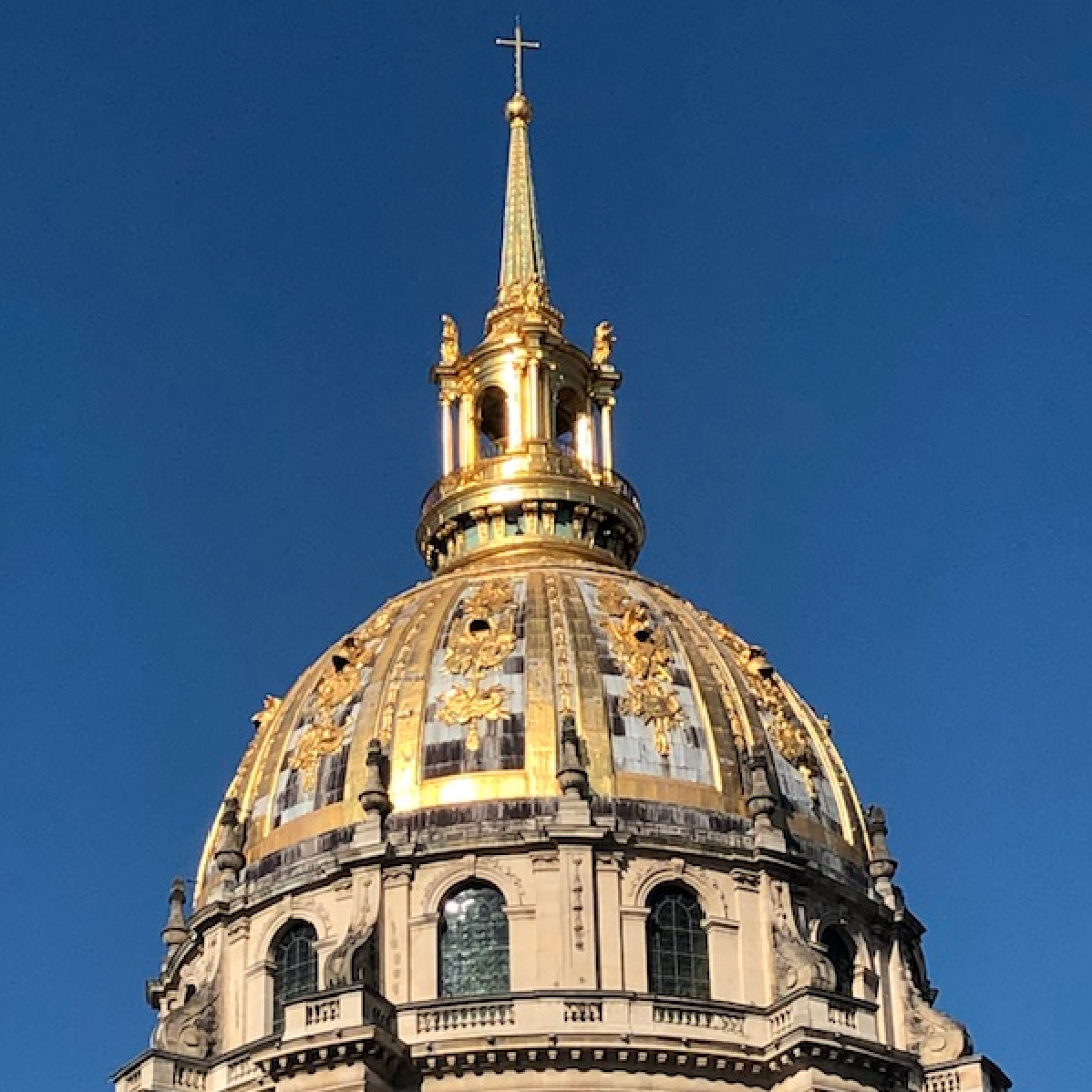 Vue du dôme des Invalides, Paris