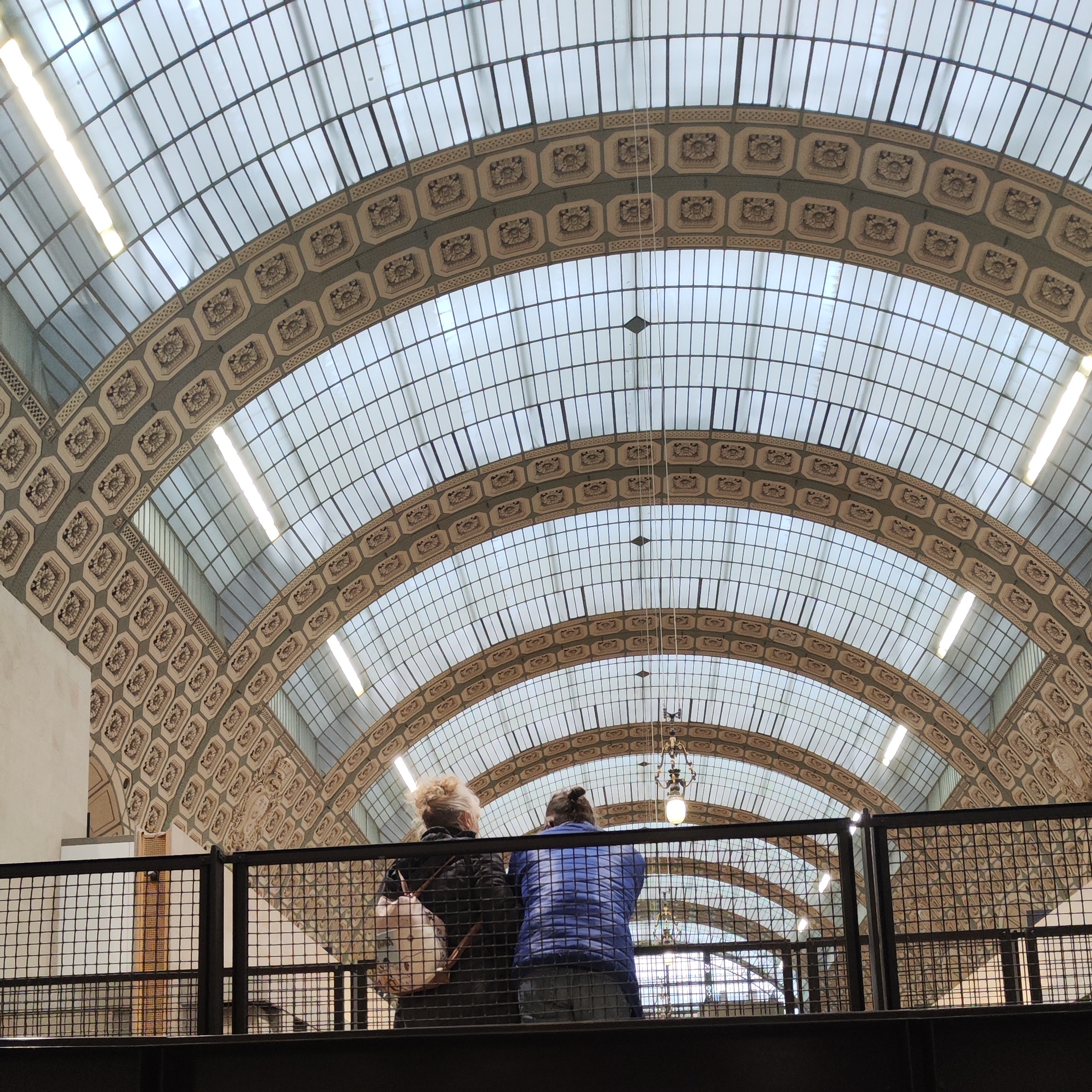   Vue sur la verrière du musée d'Orsay © Whatizis