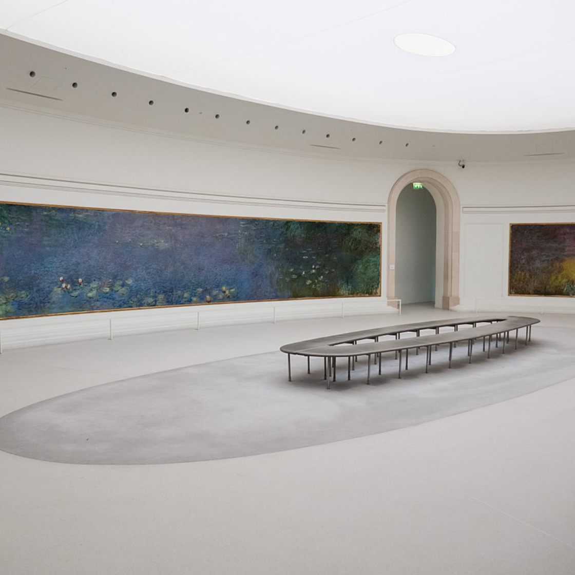 Salle des Nymphéas de Claude Monet