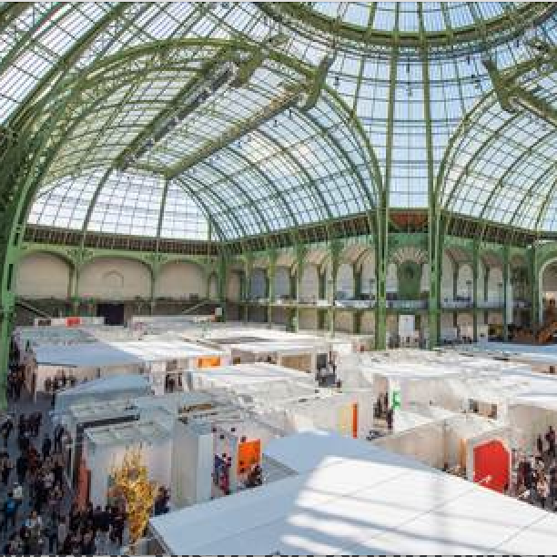 Vue intérieur de la verrière du Grand Palais © Whatizis