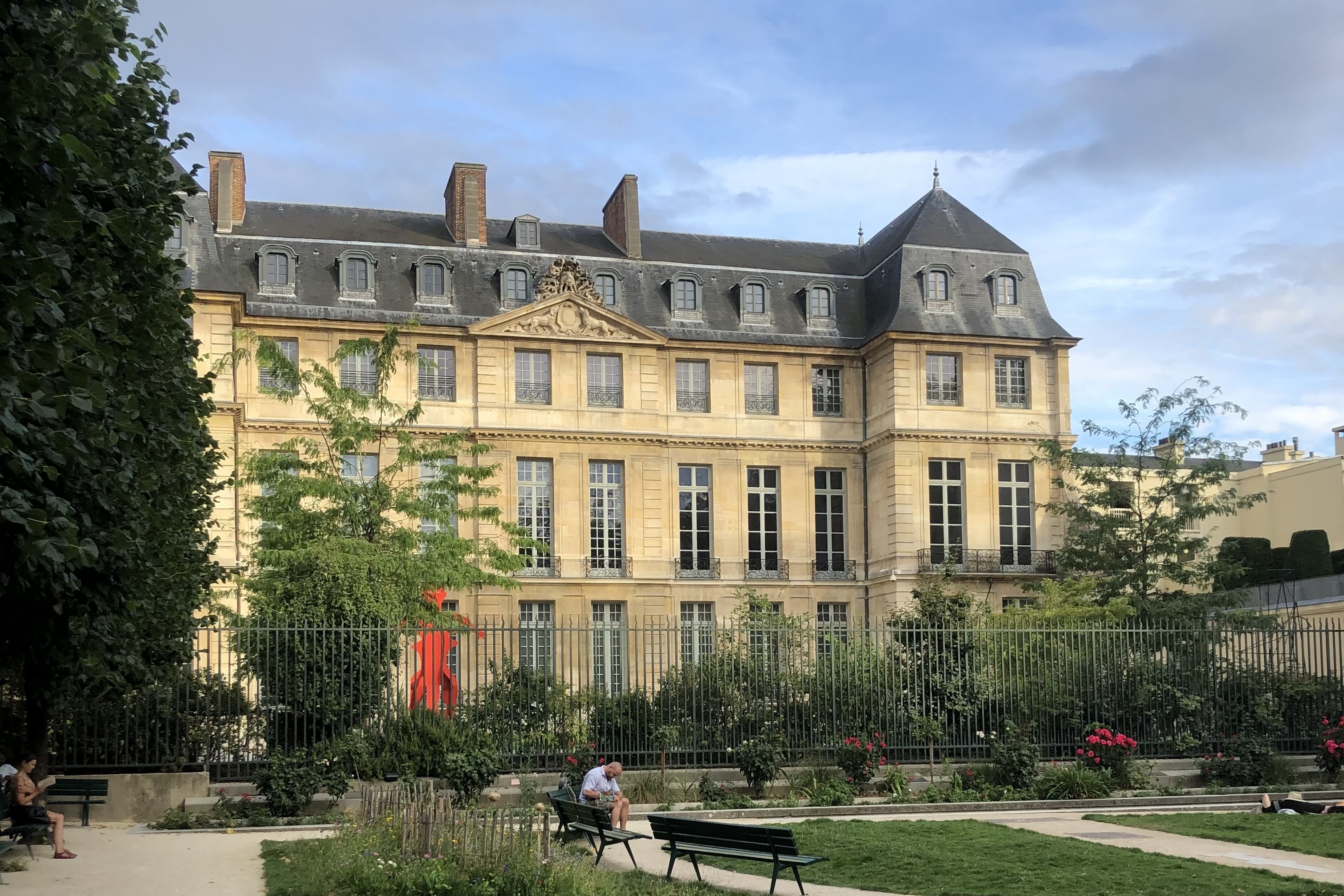 Hôtel Salé, côté jardin - Musée Picasso © Whatizis