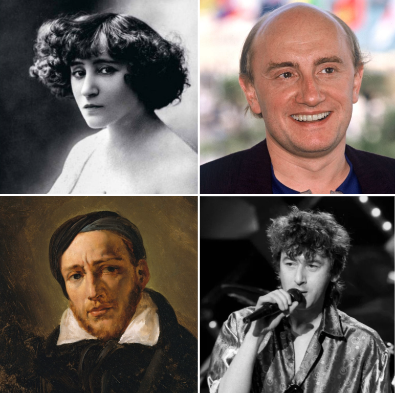 Colette, Michel Blanc, Théodore Géricault, Alain Bashung