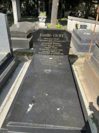 Michèle MORGAN (et G. OURY, 1919-2006)