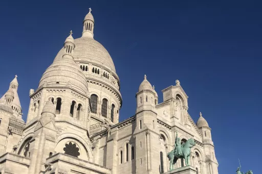 Vue de la basilique du Sacré-Coeur, Montmartre