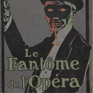 Affiche du Fantôme de l'Opéra