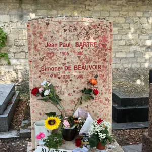 Tombe de Beauvoir et Sartre
