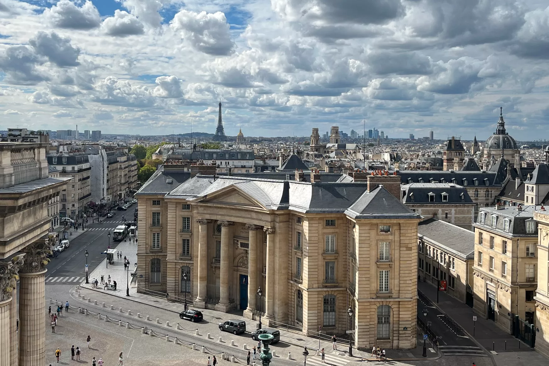Paris vu depuis le Panthéon © Whatizis
