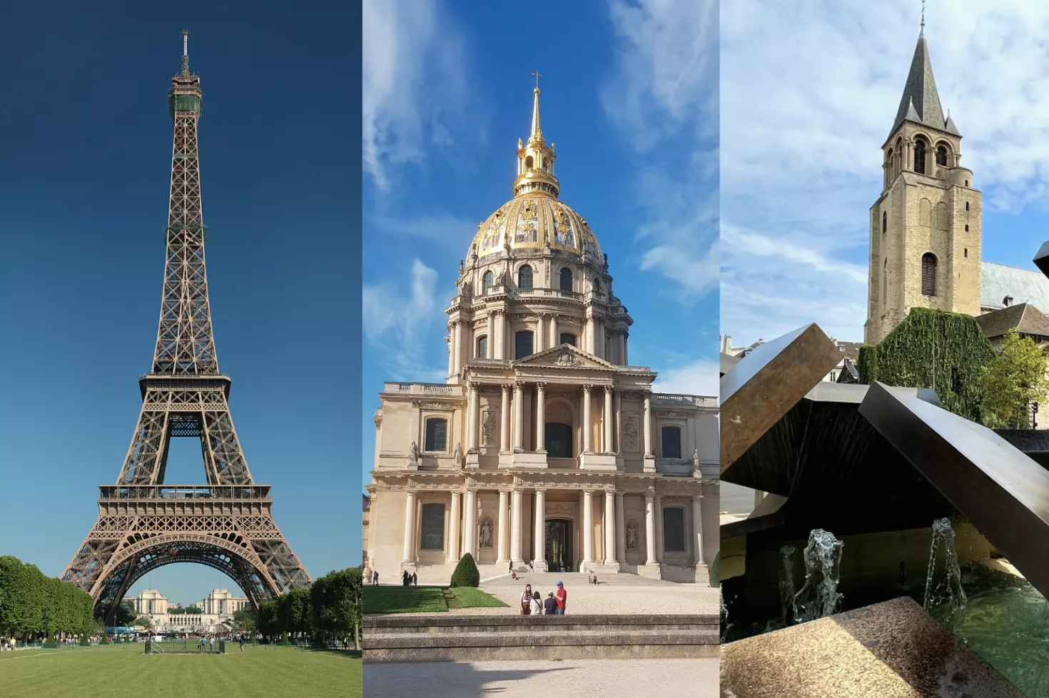 Parcours : Tour Eiffel - Invalides - Saint-Germain-des-Prés © Whatizis